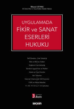 Uygulamada Fikir ve Sanat Eserleri Hukuku – kitap kapağı